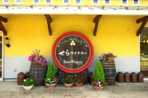 広島県の世羅町で栽培されたぶどうを使用したワインを販売・試飲ができます。貸切バスではお酒を飲む団体旅行でも安心して旅行できますよ。